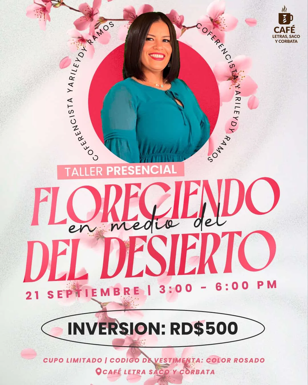 Entrada Taller Presencial: "Floreciendo en Medio del Desierto"