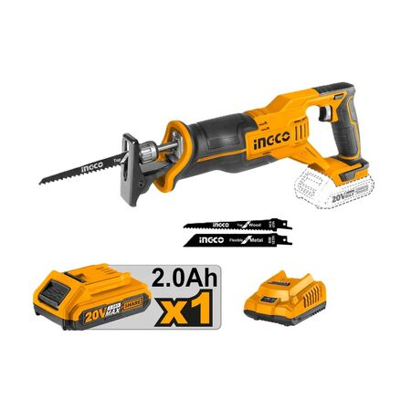 Ingco UCRSLI11521 Sierra Alternativa Inalámbrica 20 V